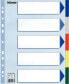 Фото #1 товара Канцелярский товар Esselte Прозрачные разделители для папки A4 PP Maxi 5 карт (10K396A)