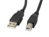 Фото #3 товара Lanberg USB-кабель 1.8 м USB A - USB B USB 2.0 480 Mbit/s Black