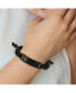 ფოტო #3 პროდუქტის Stainless Steel Black Enamel Nylon Adj. Medical ID Bracelet