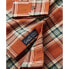 Рубашка Superdry в клетку Vintage Check Pasadena Check Orange, S - фото #6