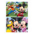 EDUCA BORRAS 2X50 Pieces Mickey & Friends Wooden Puzzle