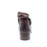 Bed Stu Heather F378101 Womens Brown Leather Ankle & Booties Boots 6.5