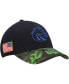 Фото #1 товара Men's Black, Camo Boise State Broncos Veterans Day 2Tone Legacy91 Adjustable Hat