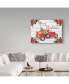 Jean Plout 'Vintage Red Truck Christmas' Canvas Art - 32" x 24"