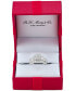 ფოტო #4 პროდუქტის Diamond Cluster Channel-Set Bridal Set (1 ct. t.w.) in 14k White, Yellow or Rose Gold