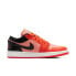 [DM3379-600] Womens Air Jordan Retro 1 Low (W) 'Orange Black'