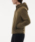 Фото #6 товара Men's Water-Repellent Hooded Quilted Jacket