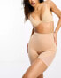 Фото #4 товара ASOS DESIGN Contouring medium control short with mesh in beige