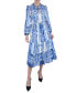 Women's Long-Sleeve Drawstring Midi Dress
