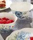 Фото #2 товара Butterfly Meadow Blue 18 Pc. Dinnerware Set, Service for 6, Created for Macy's