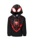 Boys Avengers Spider-Man Fleece Pullover Hoodie and Jogger and Pants Outfit Set to (2T - 18-20)