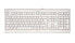 Cherry KC 1068 - Keyboard - Laser - 105 keys QWERTZ - Gray