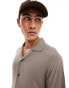 Фото #4 товара Jack & Jones revere collar shirt in brown