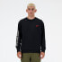 New Balance Men's 9060 Sole Print Long Sleeve T-Shirt Black Size M