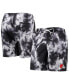 ფოტო #1 პროდუქტის Men's Black Cleveland Browns Splash Volley Swim Shorts