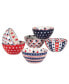 Фото #1 товара Patriotic Set of 6 Bowls