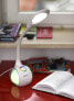 Фото #6 товара Настольная лампа LED AJE-RAINBOW RGB с RGB основанием - белая - детская комната - учеба - CE - RoHS - 34 лампы по 6 Вт - LED