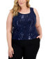 Фото #6 товара Plus Size Sequined Twinset