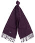 ფოტო #2 პროდუქტის Men's Solid Wool Scarf, Created for Macy's