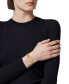 ფოტო #5 პროდუქტის Women's Swiss Greca Goddess Gold Ion Plated Stainless Steel Cut-Out Bracelet Watch 28mm