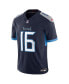 ფოტო #2 პროდუქტის Men's Treylon Burks Navy Tennessee Titans Vapor F.U.S.E. Limited Jersey