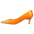 Фото #3 товара VANELi Sada Kitten Heels Womens Orange Dress Casual 308069