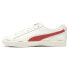 Фото #3 товара Puma Clyde Neverworn Iii Lace Up Mens White Sneakers Casual Shoes 39648901