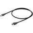 Фото #8 товара StarTech.com 1m Black SuperSpeed USB 3.0 Extension Cable A to A - M/F - 1 m - USB A - USB A - USB 3.2 Gen 1 (3.1 Gen 1) - 5000 Mbit/s - Black
