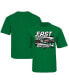 ფოტო #2 პროდუქტის Big Boys Green Brad Keselowski Fast or Last T-shirt