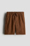 Фото #4 товара Linen-blend Pull-on Shorts