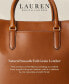 ფოტო #4 პროდუქტის Women's Full-Grain Smooth Leather Large Marcy Satchel