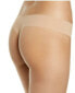 Фото #2 товара Commando 260509 Women's Microfiber Thong Beige Underwear Size X-Small