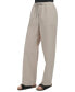 Фото #3 товара Women's Cotton Relaxed Straight-Leg Pants