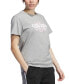 Фото #7 товара Women's Cotton Daisy Logo Graphic T-Shirt