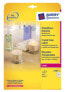 Фото #3 товара Avery Zweckform Avery L7780-25 - Transparent - Polyester - Laser - 40 x 40 mm - 600 pc(s)
