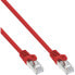 Фото #2 товара InLine Patch Cable F/UTP Cat.5e red 0.3m