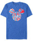 Фото #1 товара Men's Tie Dye Americana Short Sleeve T-Shirt