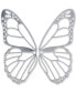 ფოტო #1 პროდუქტის Silver-Tone Butterfly Wing Earrings