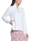 ფოტო #1 პროდუქტის Sketchers Women's Ottoman-Rib Quarter-Zip Top