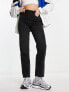 Фото #4 товара COLLUSION x005 mid rise straight leg jean in black