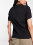 Weekday Essence standard 2 pack t-shirt in black white