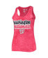 Women's Red Washington Nationals Billboard Racerback Tank Top and Shorts Set