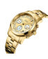 ფოტო #3 პროდუქტის Women's Alessandra Diamond (1/5 ct.t.w.) 18k Gold Plated Stainless Steel Watch