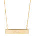 Фото #1 товара brook & york 14K Gold Plated Sister Bar Necklace