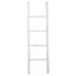 Shelves Alexandra House Living White Fir wood 3 x 44 x 150 cm Staircase