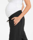 Фото #4 товара Women's Maternity Wide Leg Maternity Pants