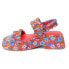 Фото #3 товара COCONUTS by Matisse Jean Floral Print Platform Womens Red Casual Sandals JEAN-5