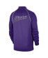 Фото #2 товара Куртка мужская Nike Utah Jazz 2023/24 City Edition с молнией, фирменный фиолетовый (Raglan)