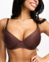 Фото #2 товара ASOS DESIGN Fuller Bust moulded t-shirt bra in brown