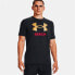 UNDER ARMOUR City Berlin short sleeve T-shirt Красно-черный, L - фото #1